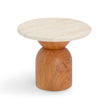 TOV Furniture Cynthia Concrete Indoor/Outdoor Side Table