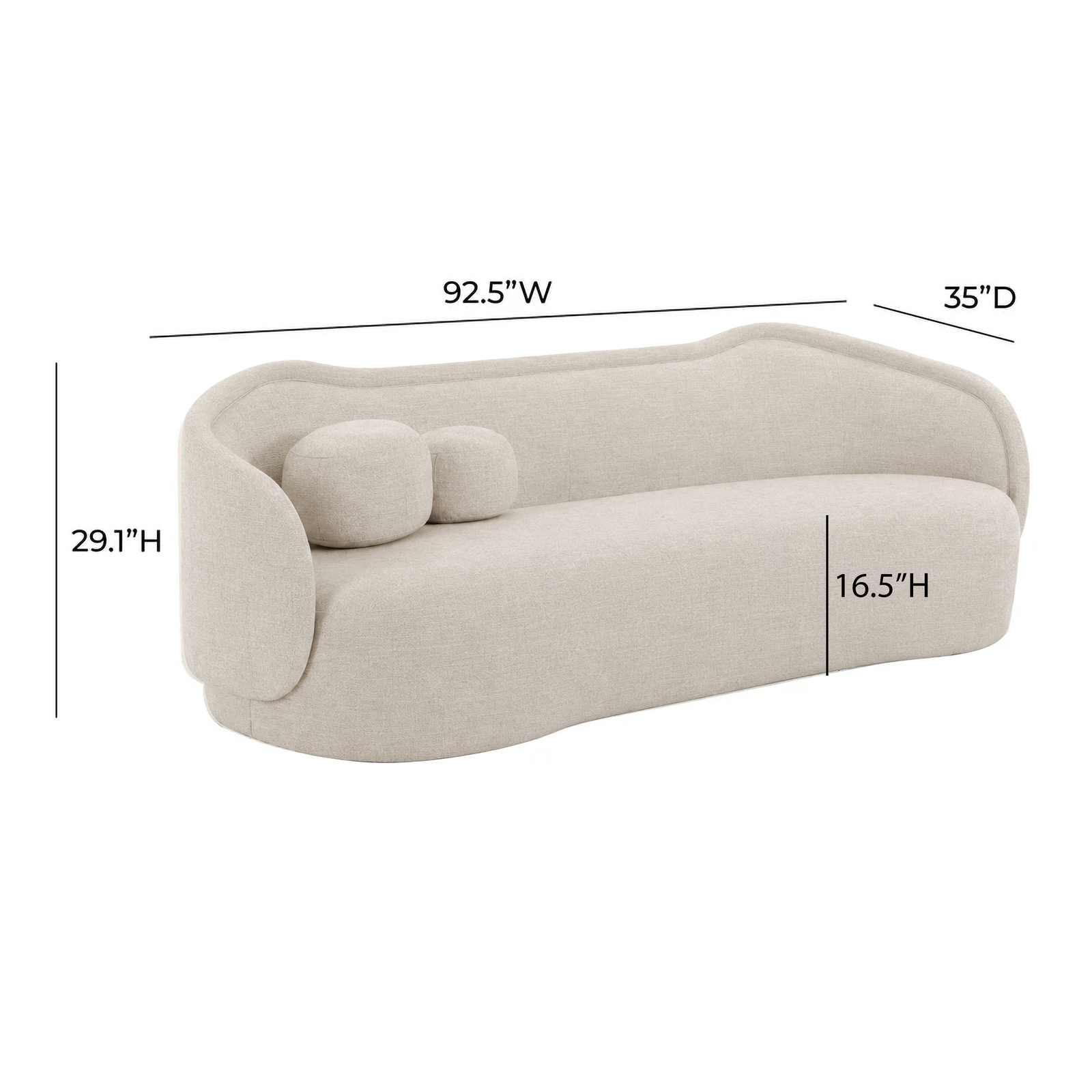 TOV Furniture Circe 93