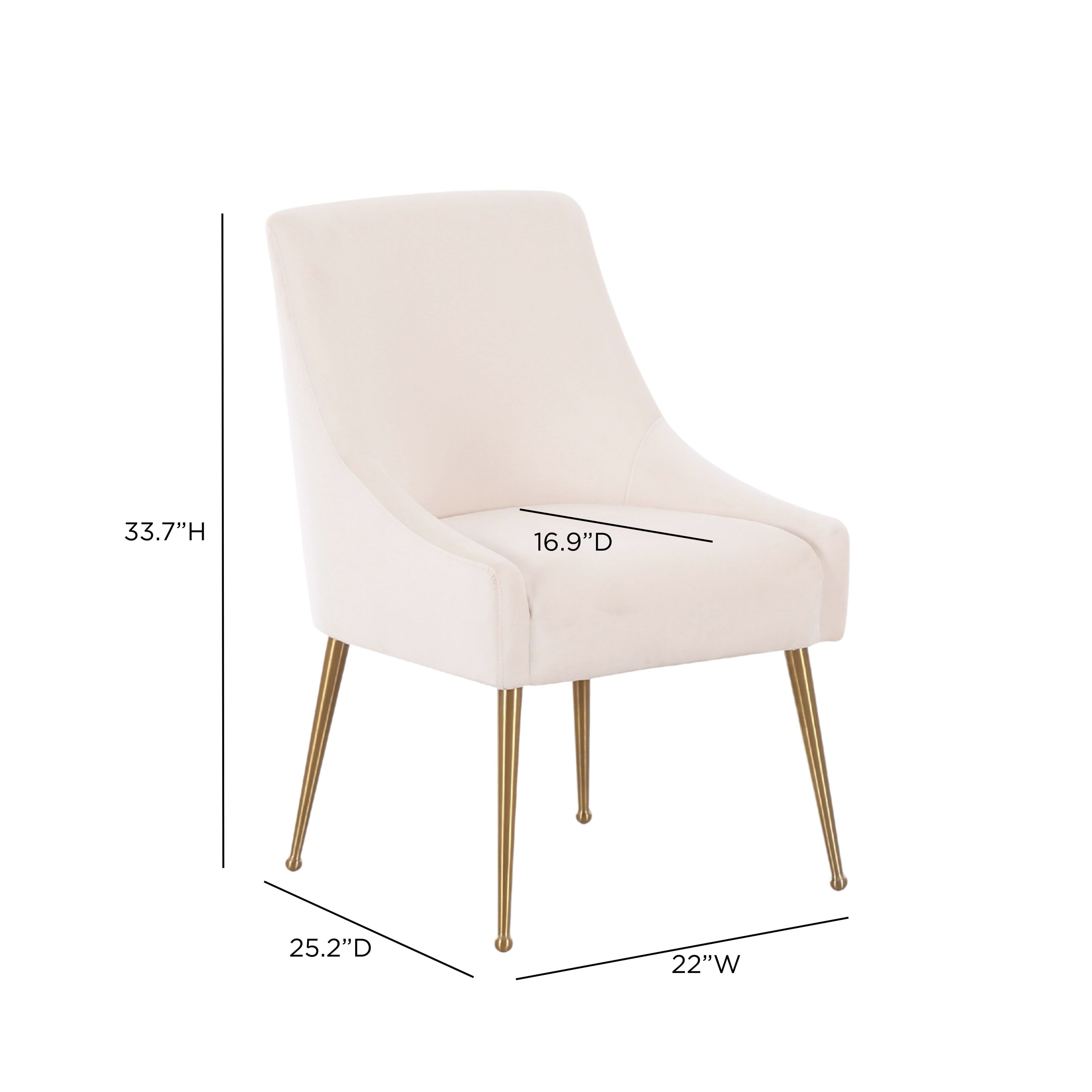 TOV Furniture Beatrix Performance Velvet Dining Chair