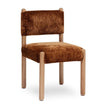 TOV Furniture Bruno Thick Performance Chenille Straight Back Dining Chair