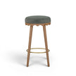 TOV Furniture Oodle Performance Vegan Mohair Bar Stool