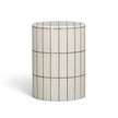 TOV Furniture Tatiana Round Concrete Indoor/Outdoor Side Table