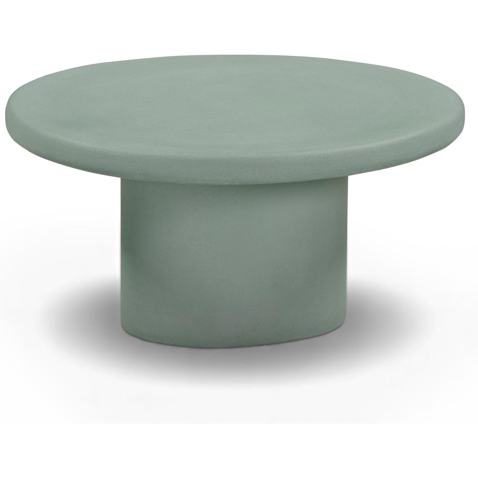 TOV Furniture Jade Concrete Indoor/Outdoor Nesting Coffee Table Set