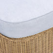 TOV Furniture Axel Boucle Outdoor Ottoman