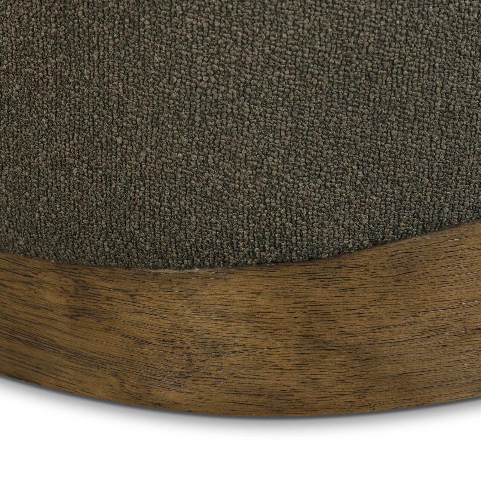 TOV Furniture Domina Boucle Ottoman