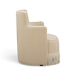 TOV Furniture Passe Tasseled Velvet Swivel Accent Chair