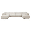 TOV Furniture Zenith 8-Piece Contract-Grade Upcycled Fabric Modular U-Sectional