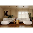 TOV Furniture Zenith 8-Piece Contract-Grade Upcycled Fabric Modular U-Sectional