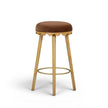 TOV Furniture Oodle Performance Vegan Mohair Bar Stool