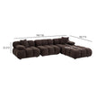 TOV Furniture Calliope 4-Piece Performance Modular Sectional