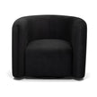 TOV Furniture Curves Performance Velvet Swivel Accent Chair