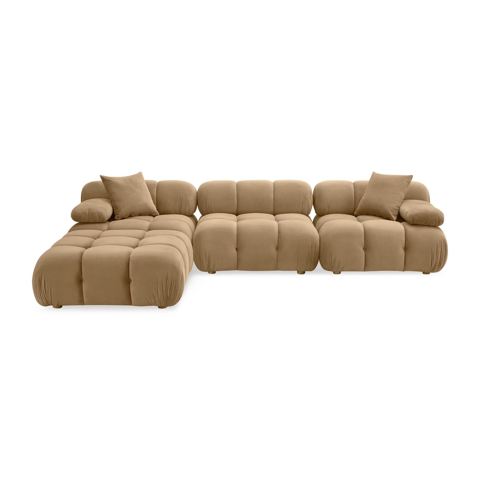TOV Furniture Calliope 4-Piece Performance Modular Sectional