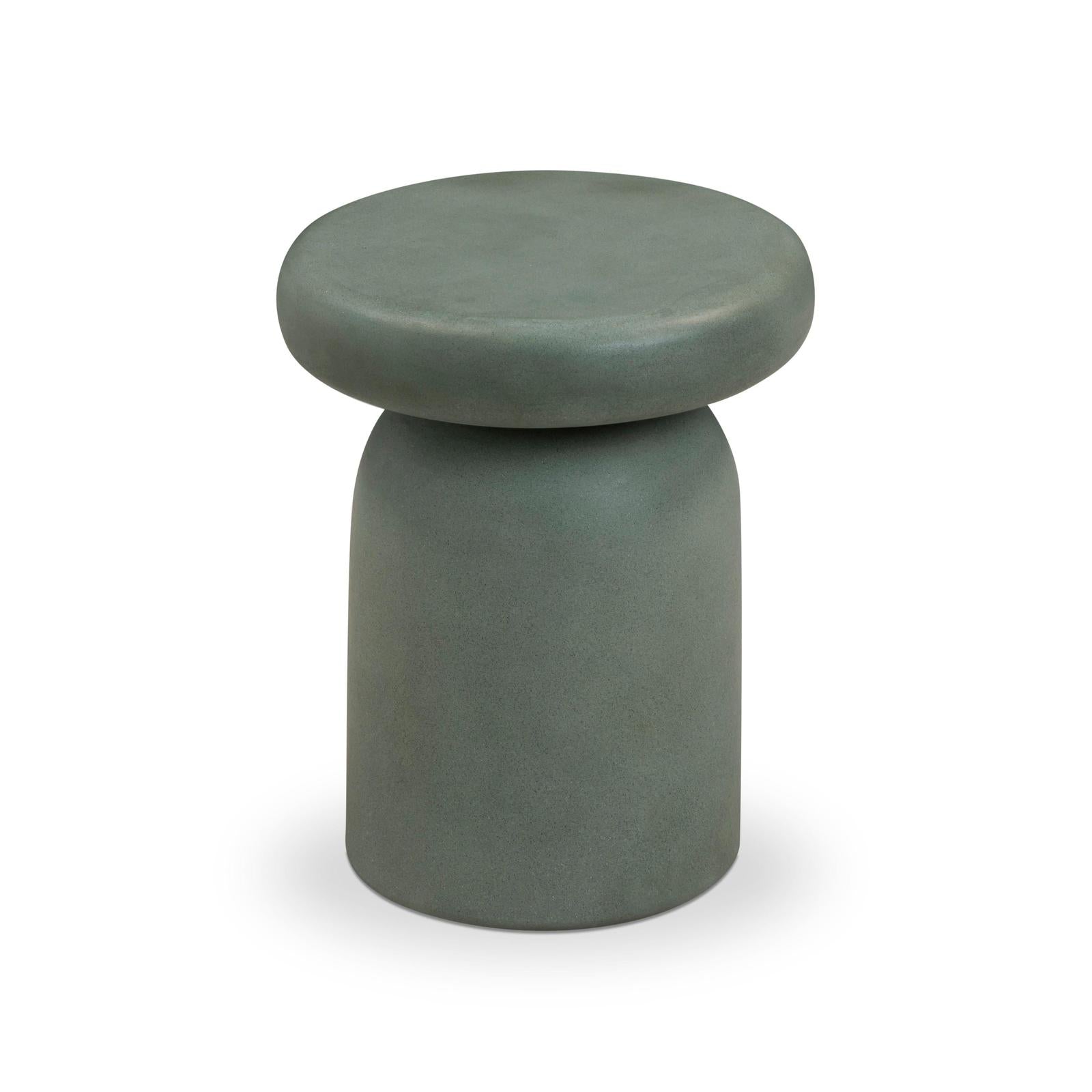 TOV Furniture Lydia Concrete Indoor/Outdoor Side Table