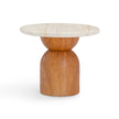 TOV Furniture Cynthia Concrete Indoor/Outdoor Side Table