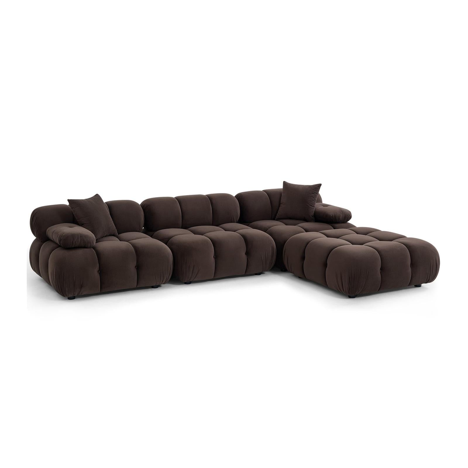 TOV Furniture Calliope 4-Piece Performance Modular Sectional