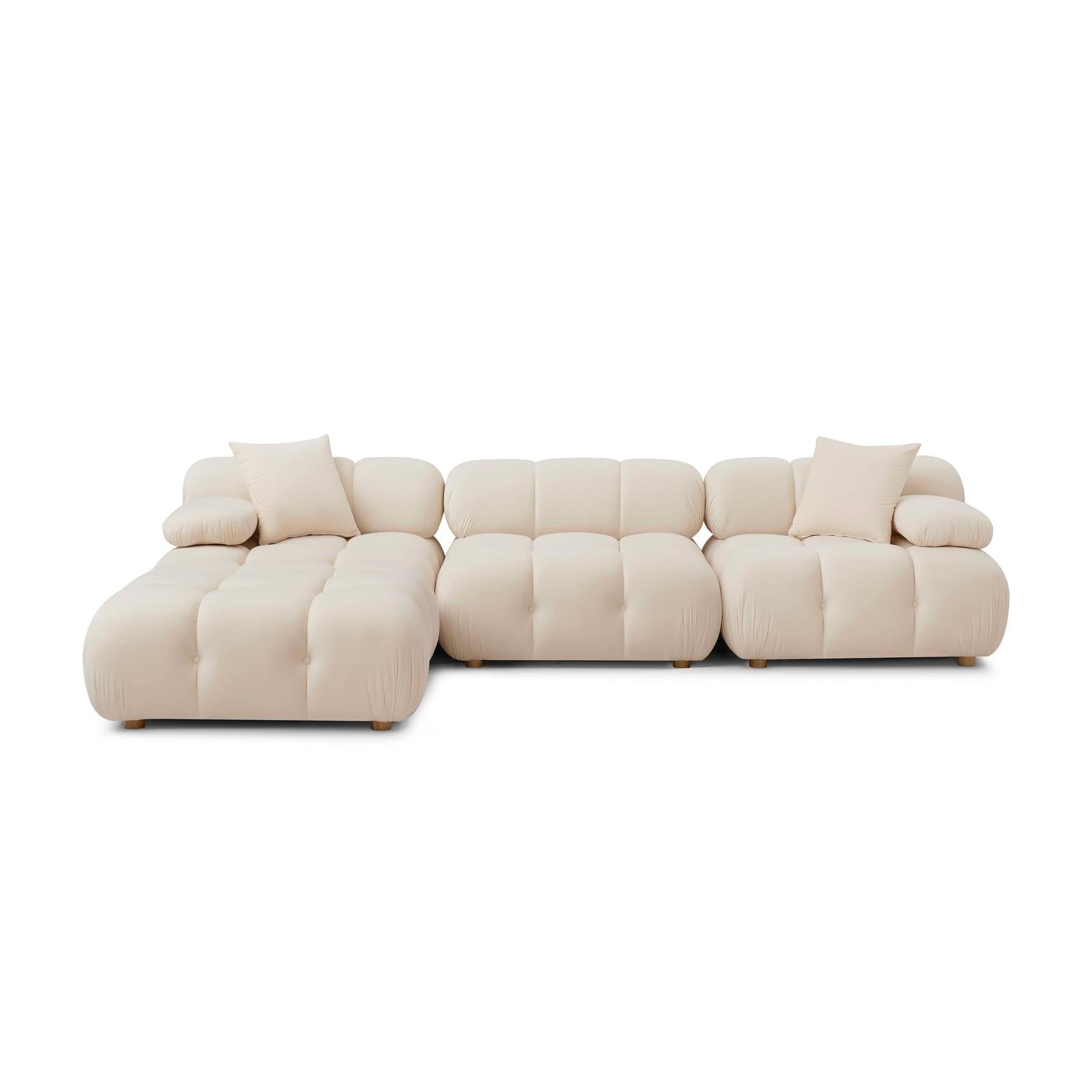 TOV Furniture Calliope 4-Piece Performance Modular Sectional