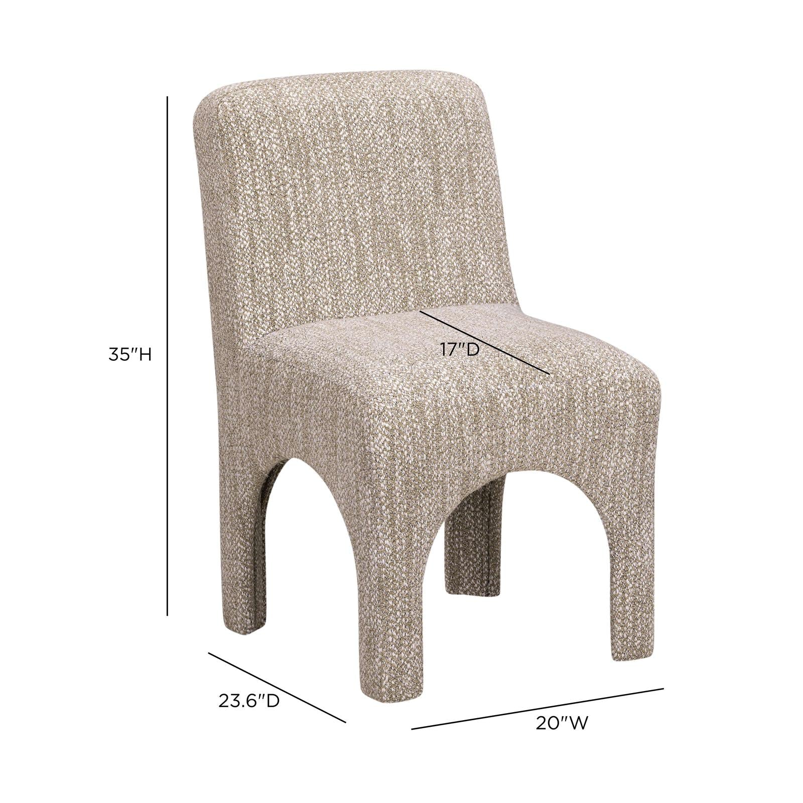 TOV Furniture Tomlin Performance Chenille Dining Chair