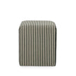 TOV Furniture Byron Square Cotton Jute Ottoman
