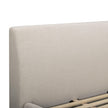 TOV Furniture Rayne Textured Fabric Bed