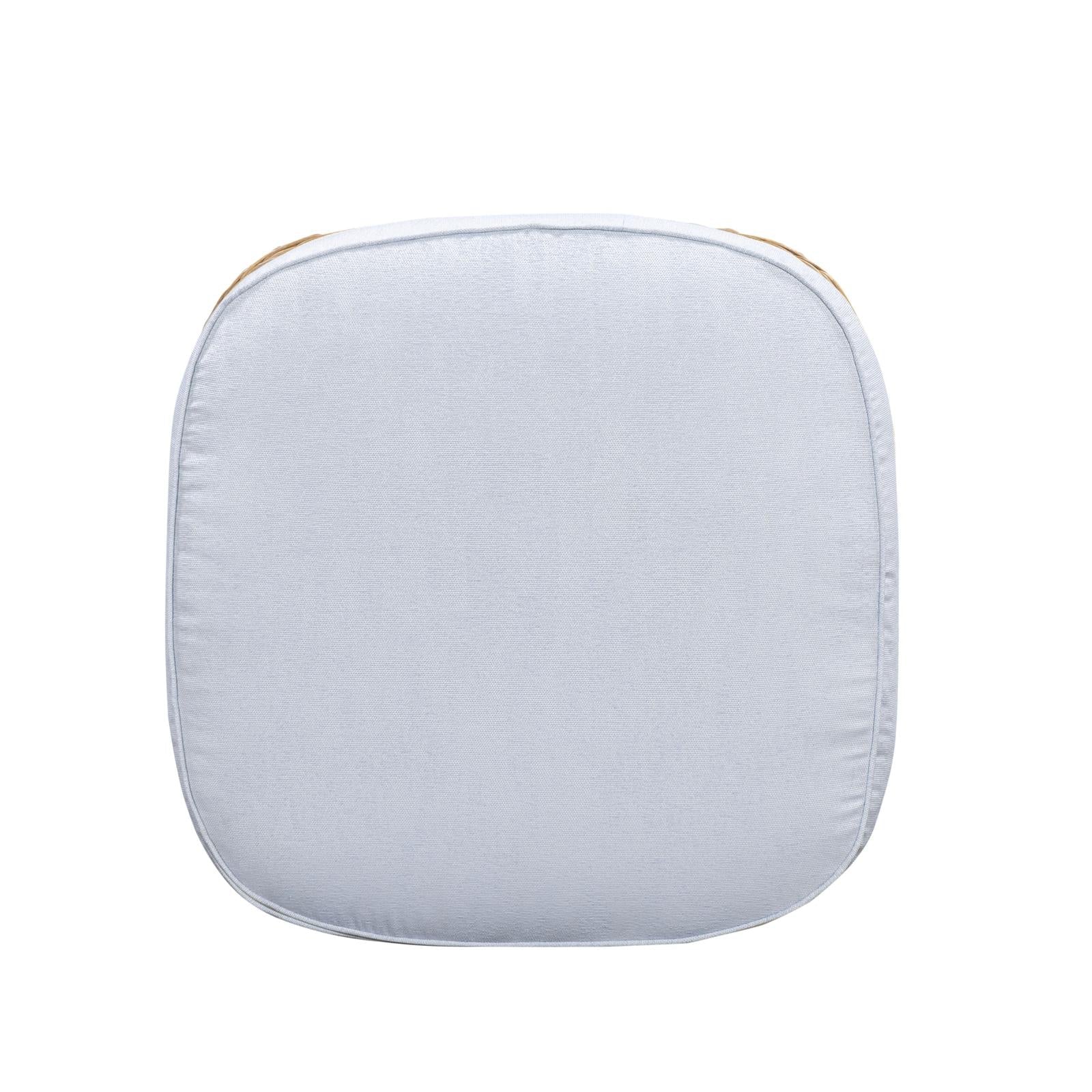 TOV Furniture Axel Boucle Outdoor Ottoman