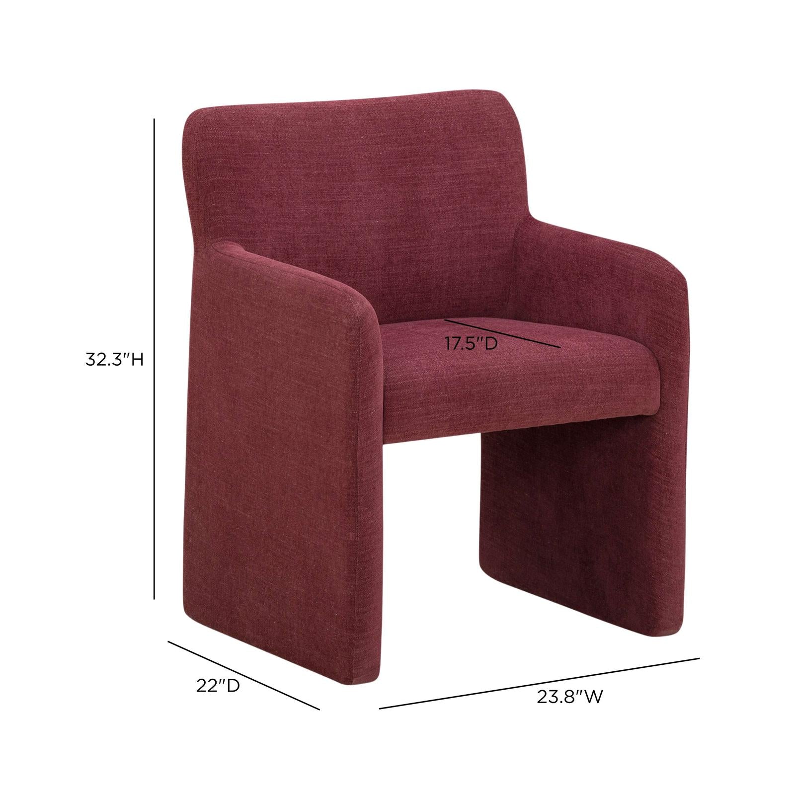 TOV Furniture Crawley Performance Linen Chenille Dining Chair