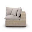 TOV Furniture Cali Performance Fabric & Wicker Outdoor Modular Components
