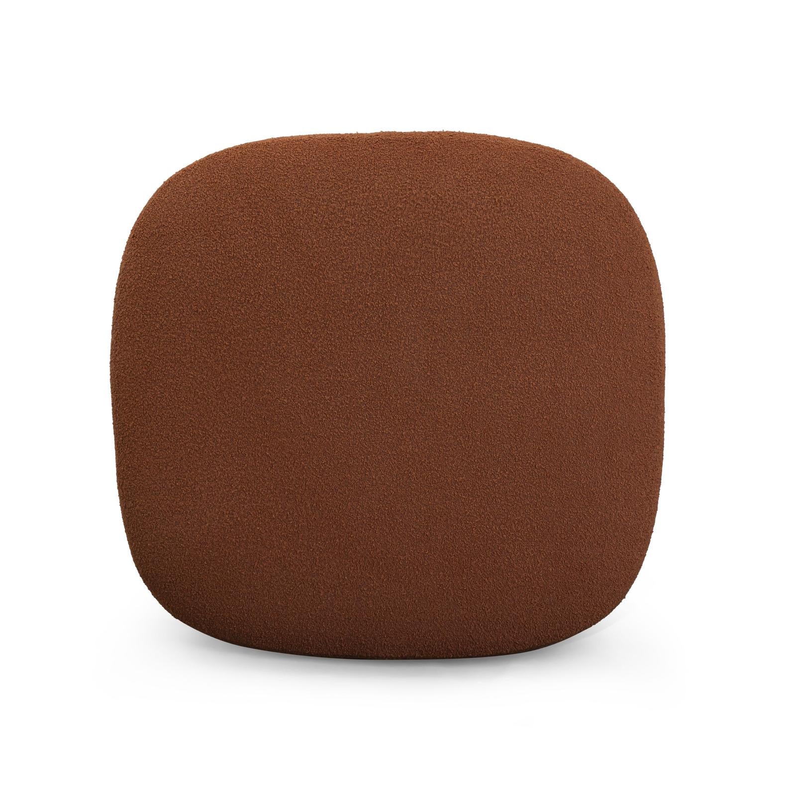 TOV Furniture Domina Boucle Ottoman
