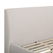 TOV Furniture Rayne Textured Fabric Bed