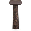 TOV Furniture Braya Faux Emperador Marble Console Table
