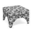 TOV Furniture Raji Leopard Performance Jacquard Ottoman
