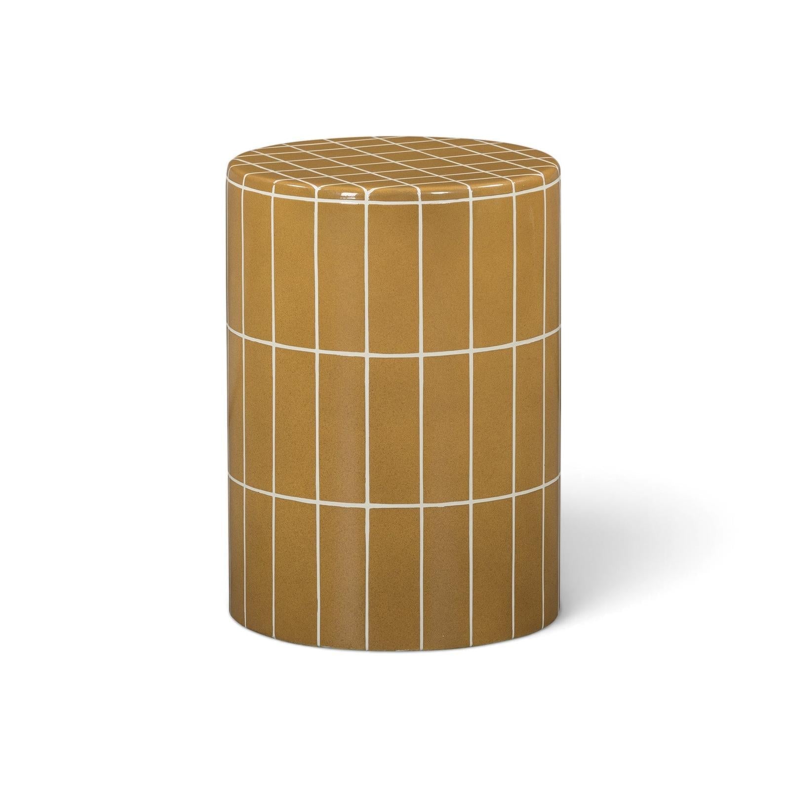 TOV Furniture Tatiana Round Concrete Indoor/Outdoor Side Table