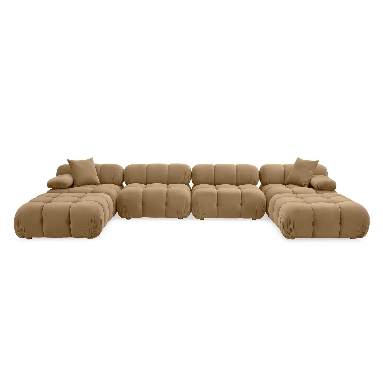 TOV Furniture Calliope 6-piece Performance Modular U-Sectional