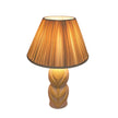 TOV Furniture Edith Curved Papier Mache Flower Pleated Table Lamp