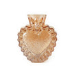TOV Furniture Heart Amber Glass Vase
