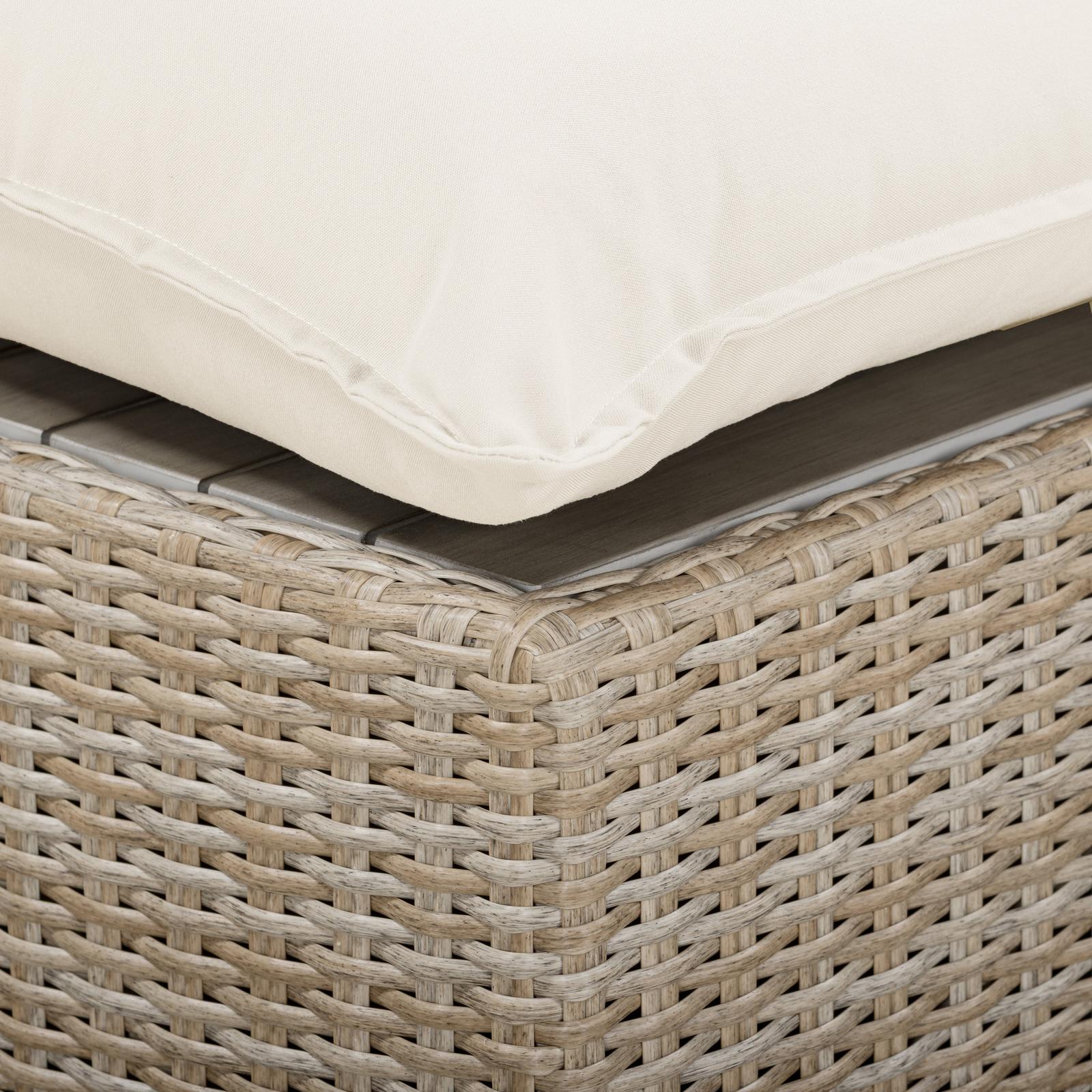 TOV Furniture Cali Performance Fabric & Wicker Outdoor Modular Components