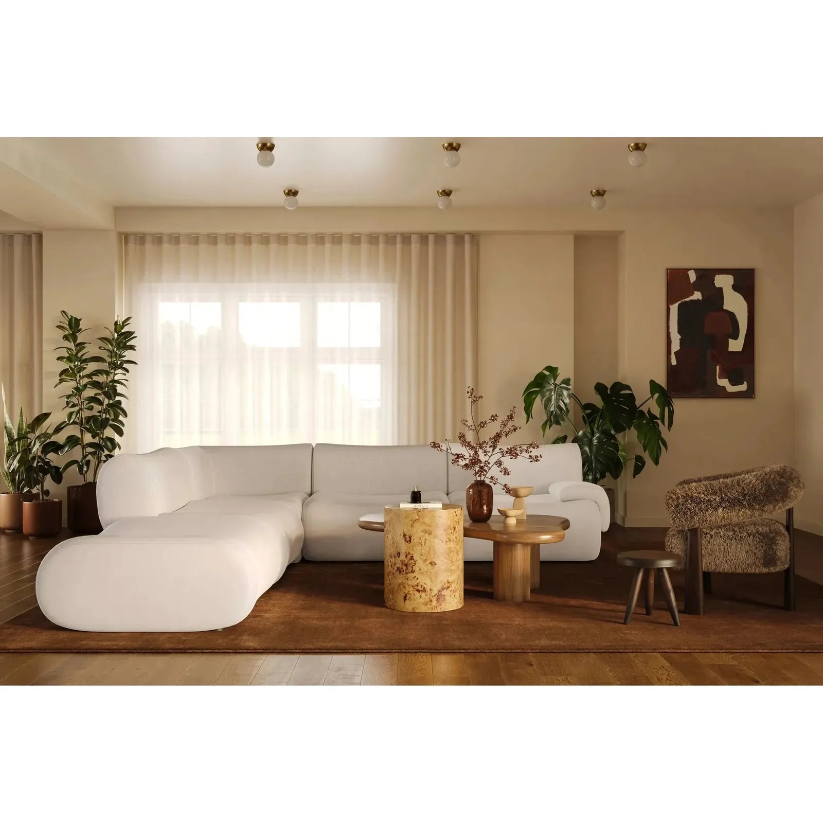 TOV Furniture Zenith 5-Piece Modular Sectional