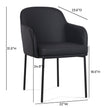 TOV Furniture Sydney Performance Vegan Leather Armchair - Set of 2