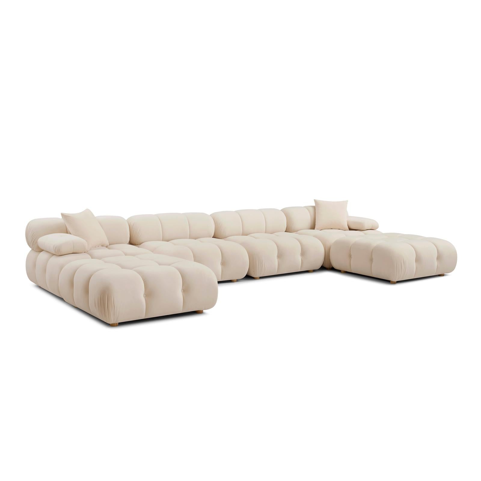 TOV Furniture Calliope 6-piece Performance Modular U-Sectional