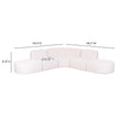 TOV Furniture Gorge 5-Piece Modular Euro Sectional