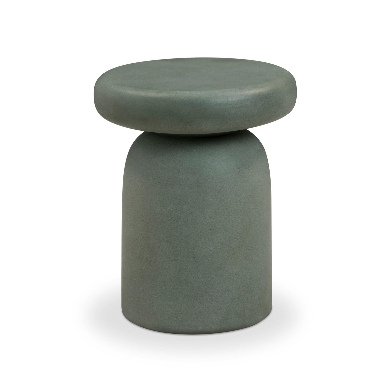 TOV Furniture Lydia Concrete Indoor/Outdoor Side Table
