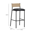 TOV Furniture Celine Boucle Bar Stool