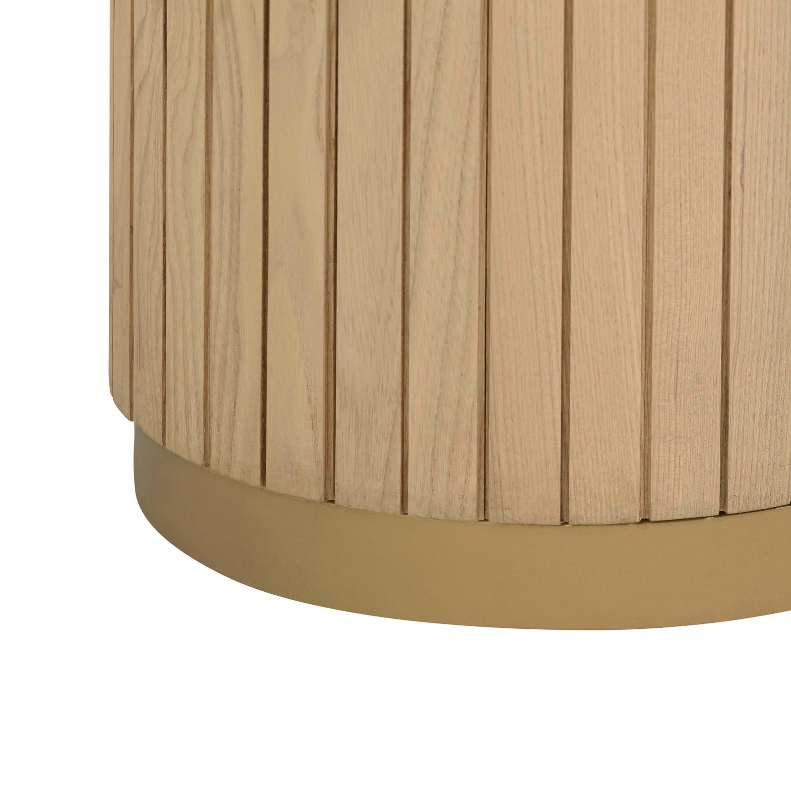 TOV Furniture Chelsea Oak Ash Wood Entry Table