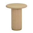 TOV Furniture Chelsea Oak Ash Wood Entry Table