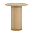 TOV Furniture Chelsea Oak Ash Wood Entry Table