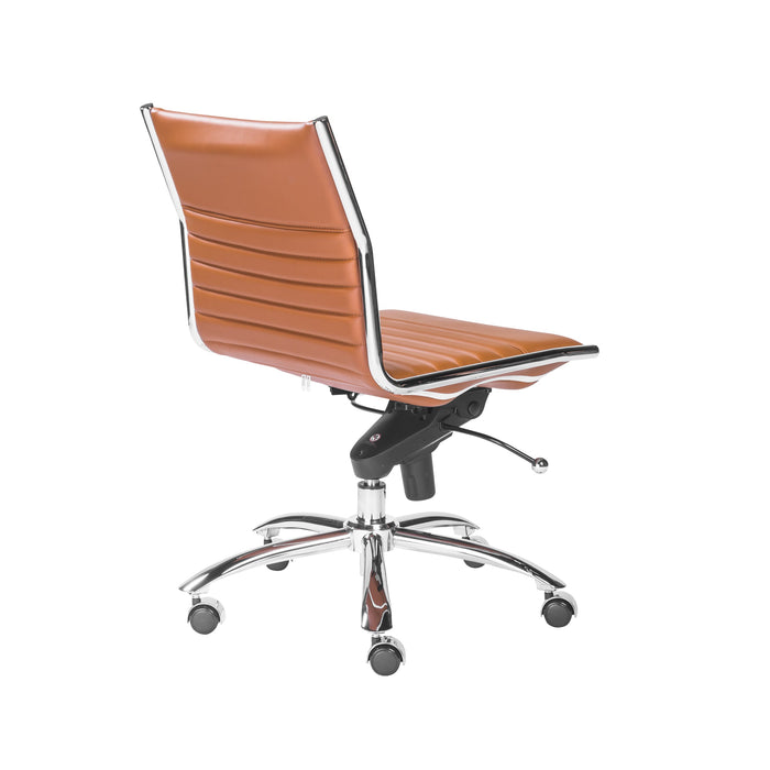 Euro Style Dirk Armless Low Back Office Chair