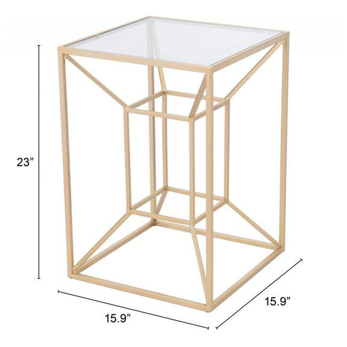 Zuo Canyon Side Table