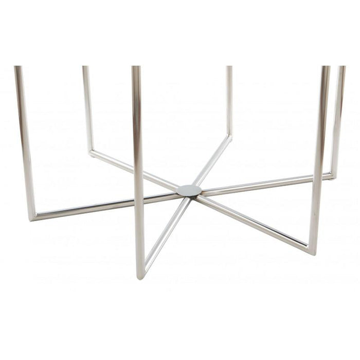 Zuo Forma Side Table Black & White
