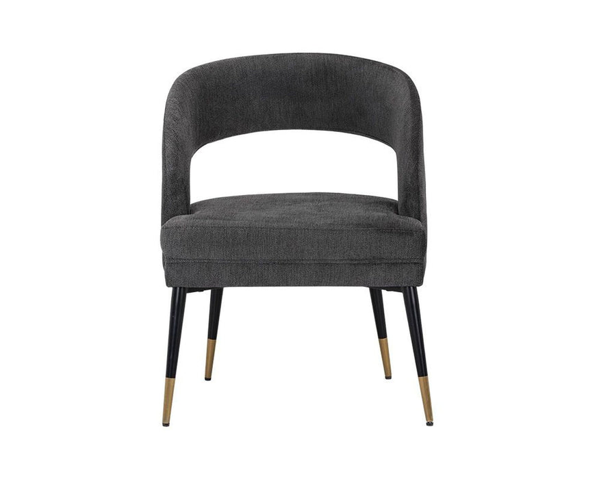 Sunpan Cassidy Dining Chair - Polo Club Kohl Grey