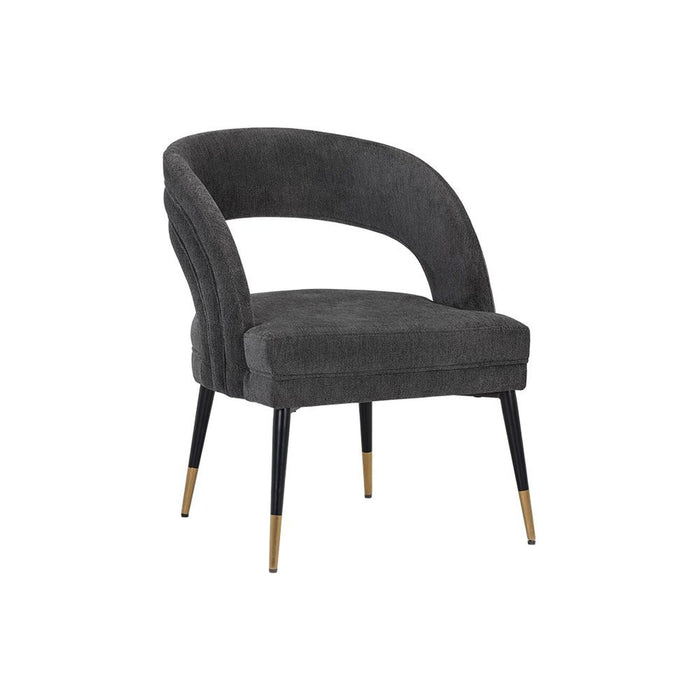 Sunpan Cassidy Dining Chair - Polo Club Kohl Grey