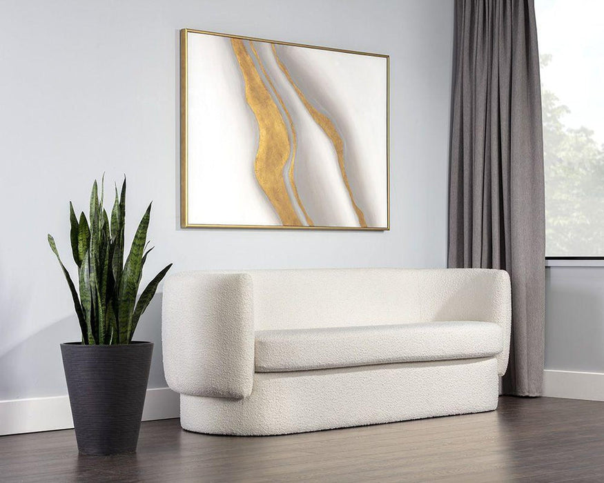 Sunpan Valence Sofa - Maya White